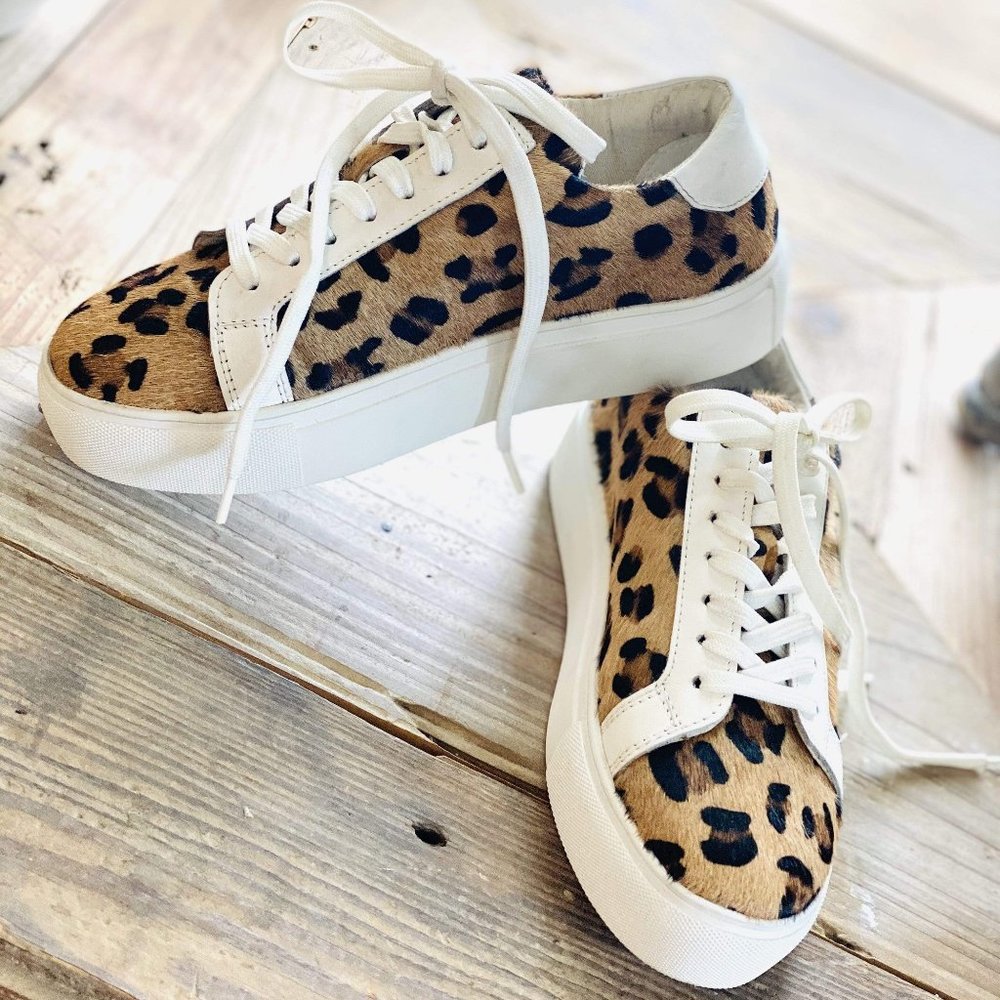 Found Perfection Sneakers-Leopard